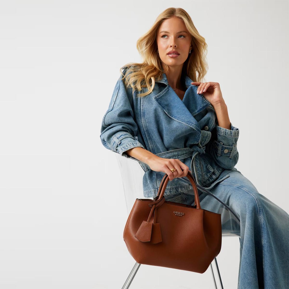 Guess Borsa a mano Amorette Cognac - 5