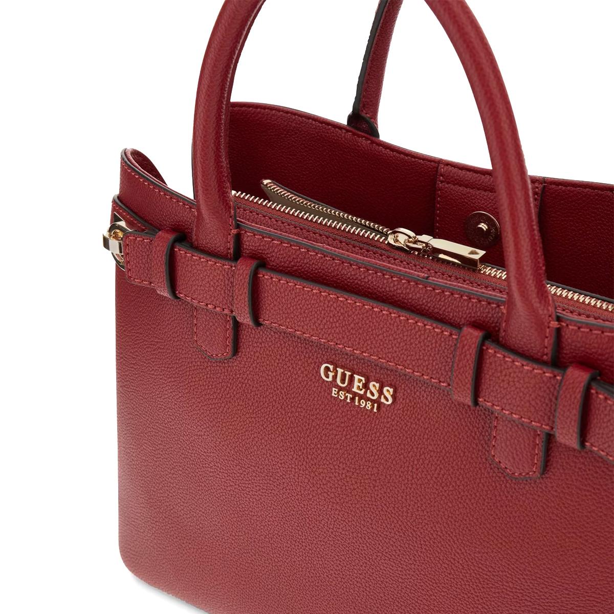 Guess Borsa a mano Gregoria Large Red - 4