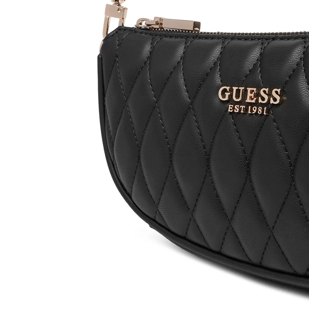 Guess Borsa a spalla Valla Black - 3