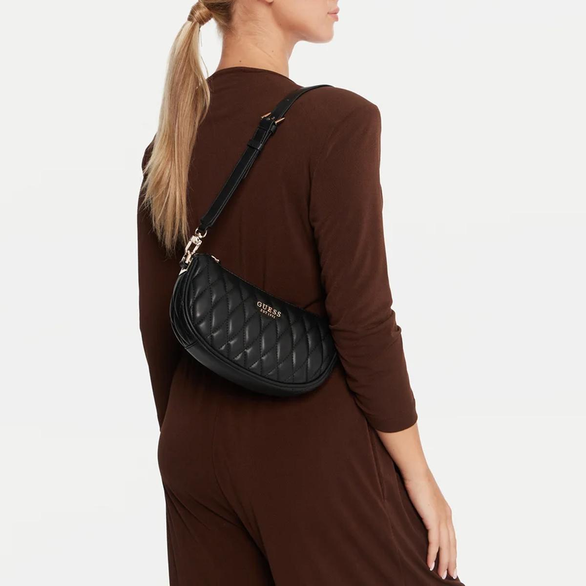 Guess Borsa a spalla Valla Black - 5