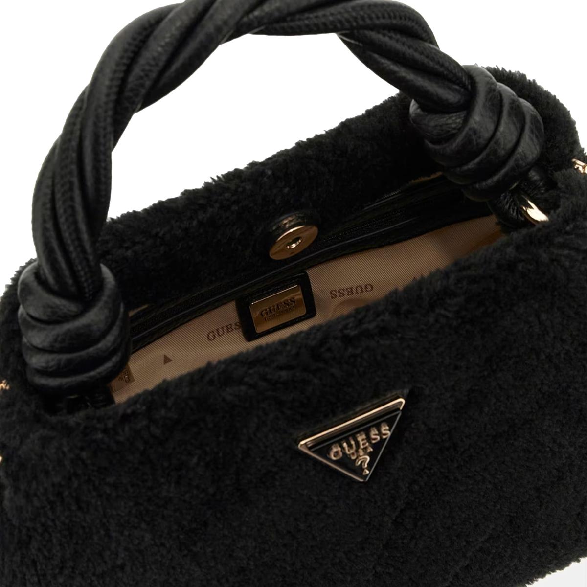 Guess Borsa a mano Shaida Black - 4