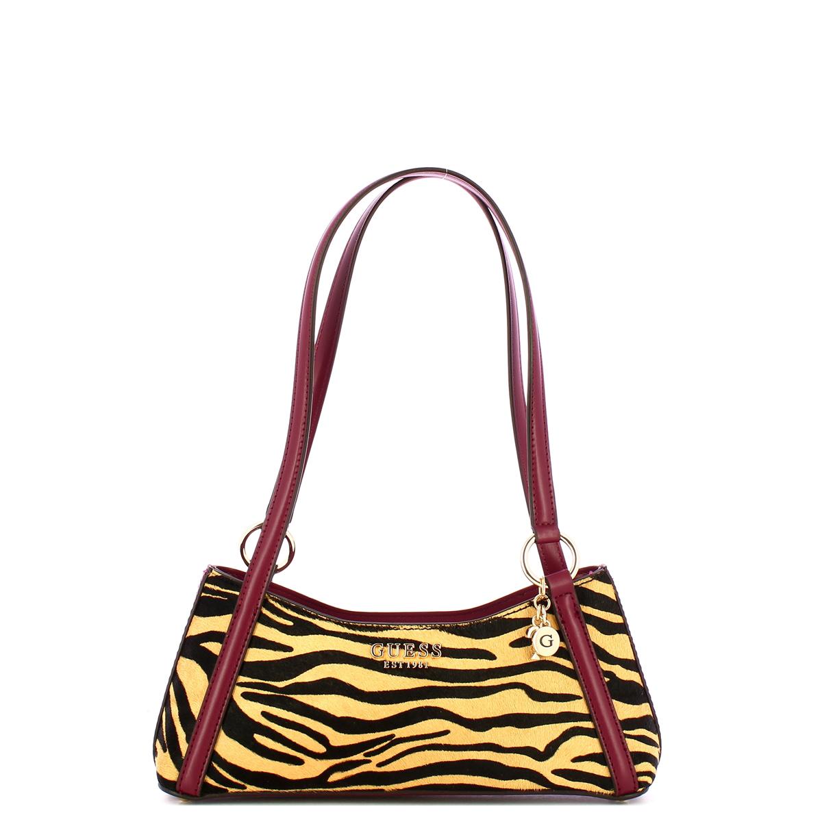 Guess Borsa a spalla Domitilla Zebra - 1