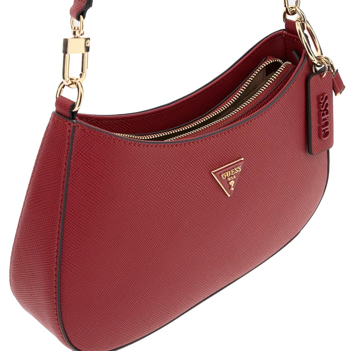 Guess Sottospalla Noelle II in saffiano Garnet - 4