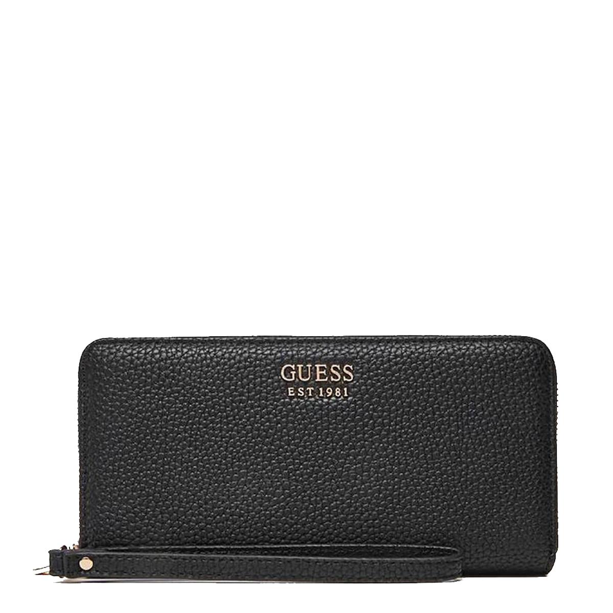 Guess Portafoglio Brenton Zip Around Black - 1