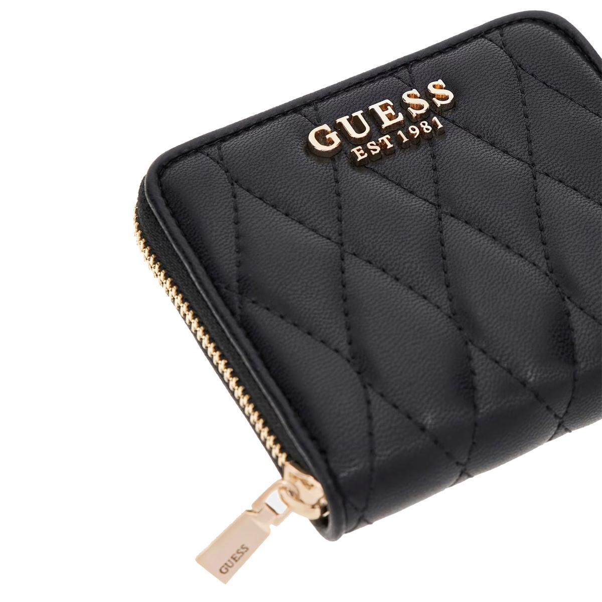 Guess Portafoglio Piccolo Valla Black - 3