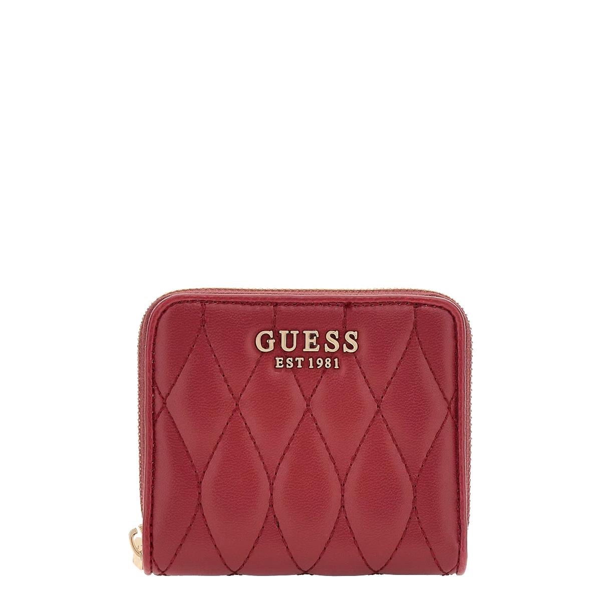 Guess Portafoglio Piccolo Valla Red - 1