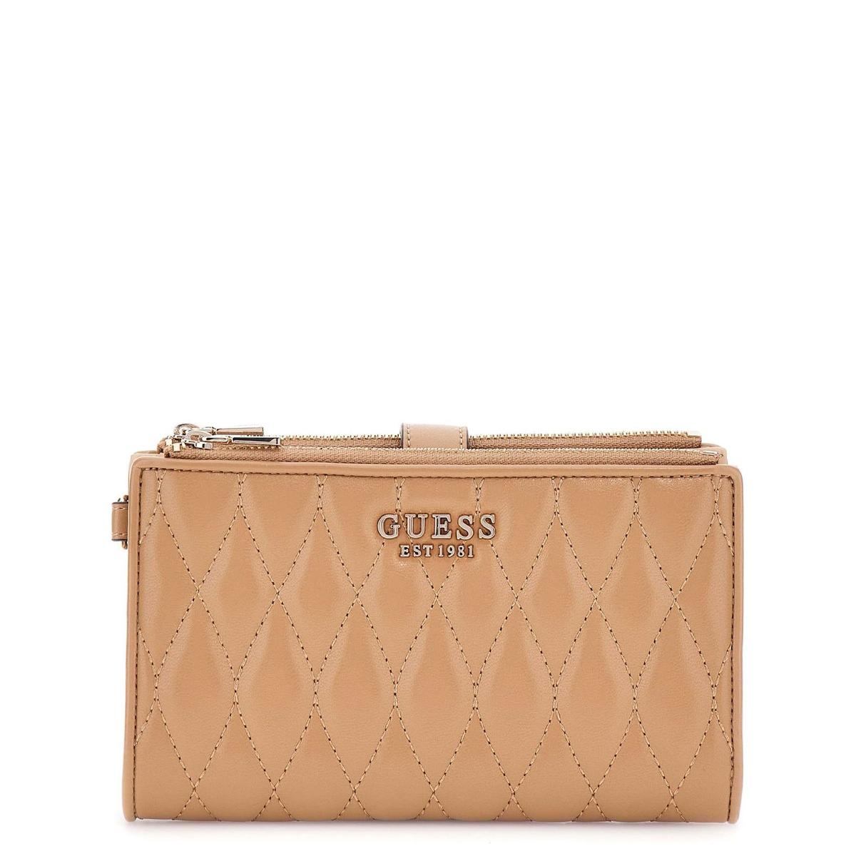 Guess Portafoglio Medio Valla Beige - 1
