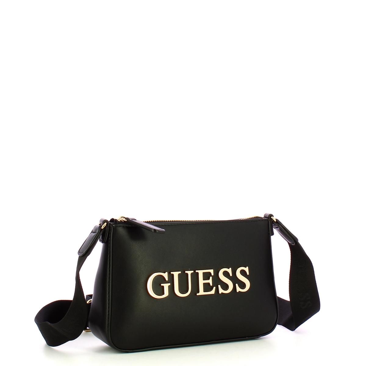 Guess Tracolla Mini Top Zip Beacon Falls Black - 2