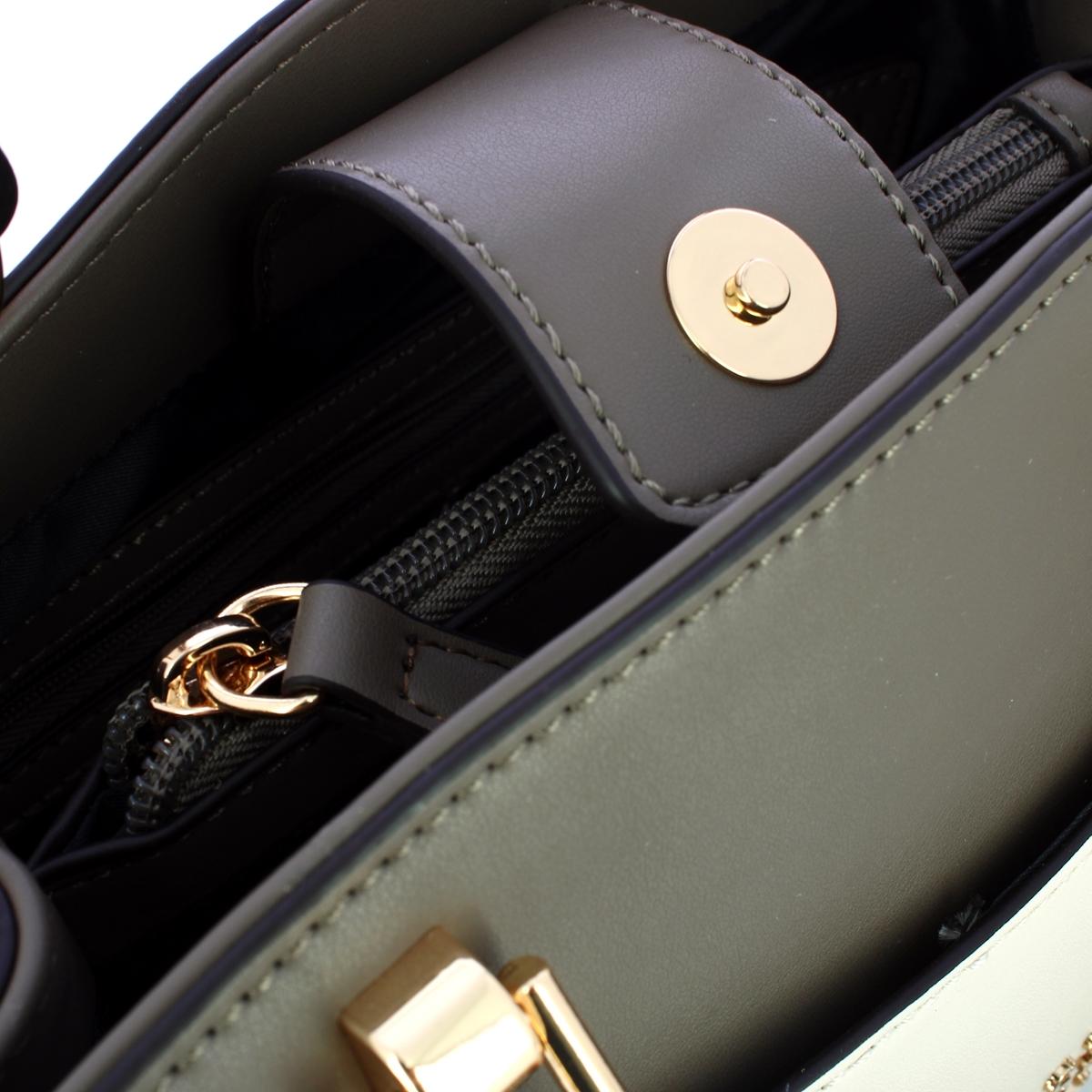 Guess Borsa a mano Bogue Small Cement Multi - 5