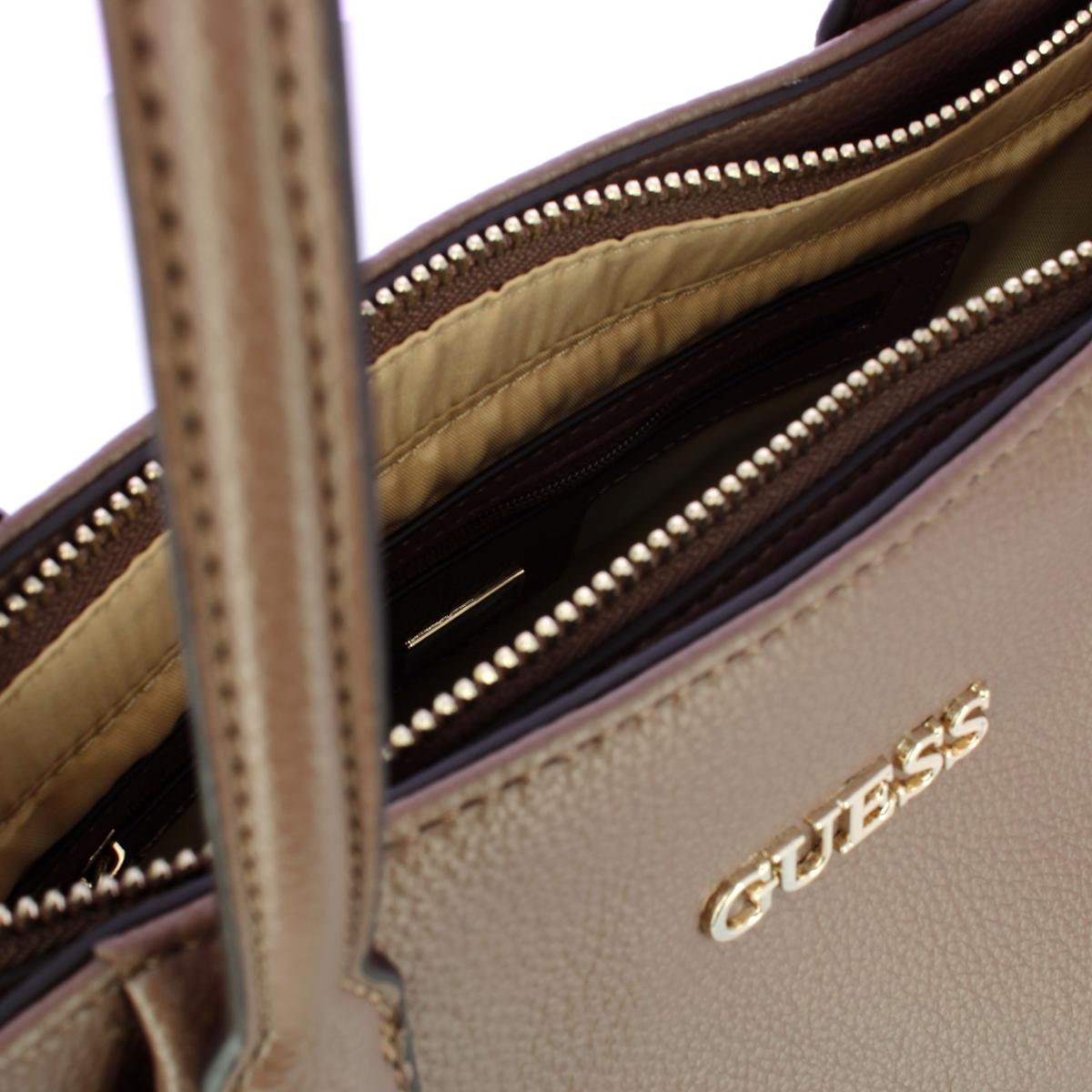 Guess Borsa a spalla Moranez Taupe - 4