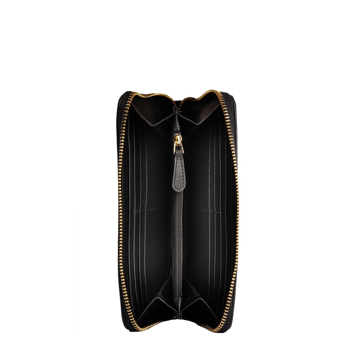 Piero Guidi Portafoglio Chloe Zip Fastening Lavagna - 3