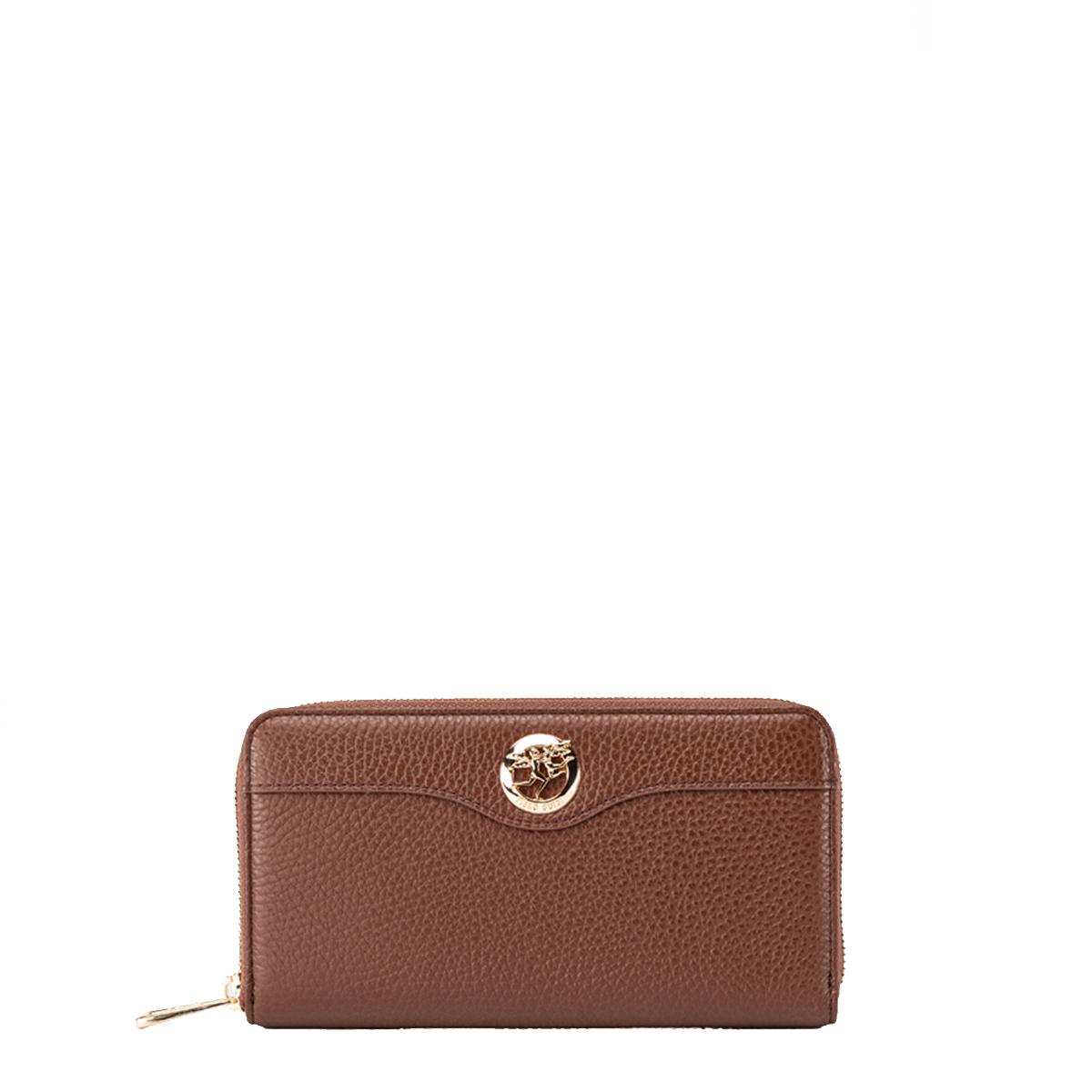 Piero Guidi Portafoglio zip around Chloe Cioccolato - 1