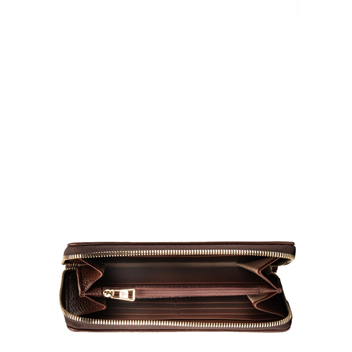 Piero Guidi Portafoglio zip around Magic Circus Chloe Cioccolato - 3