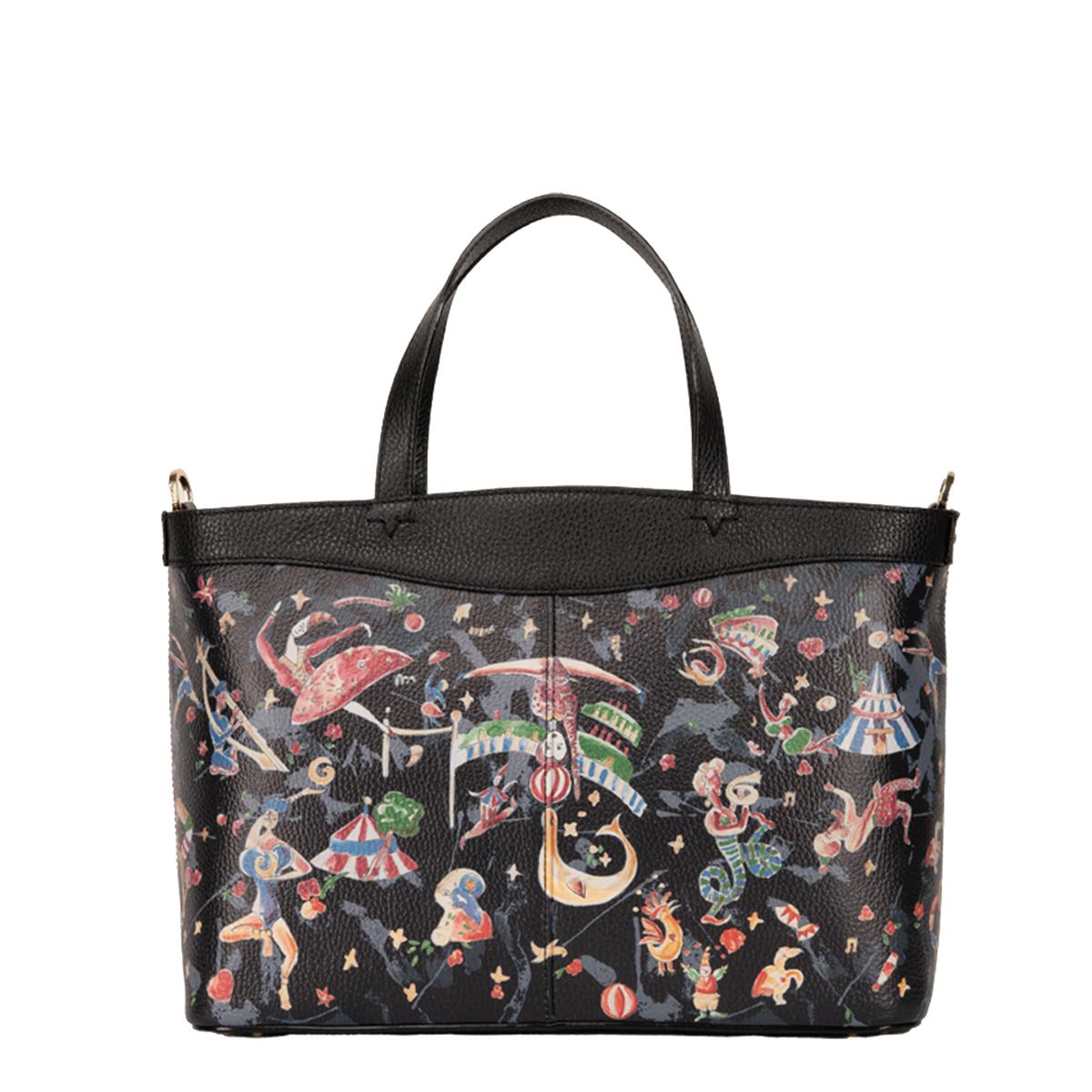 Piero Guidi Borsa a mano Rosalia Nero - 4