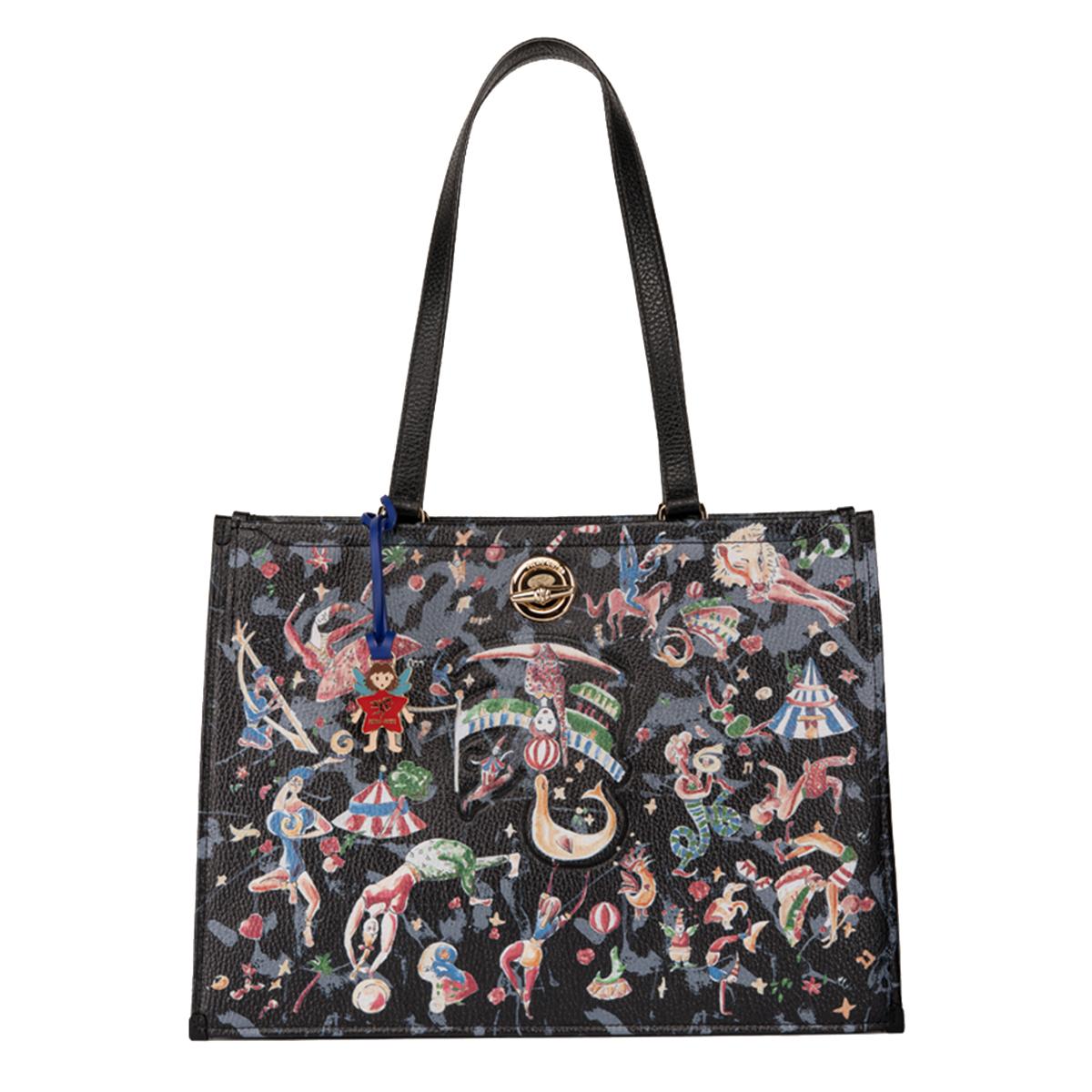 Piero Guidi Borsa a spalla Tea Nero - 1