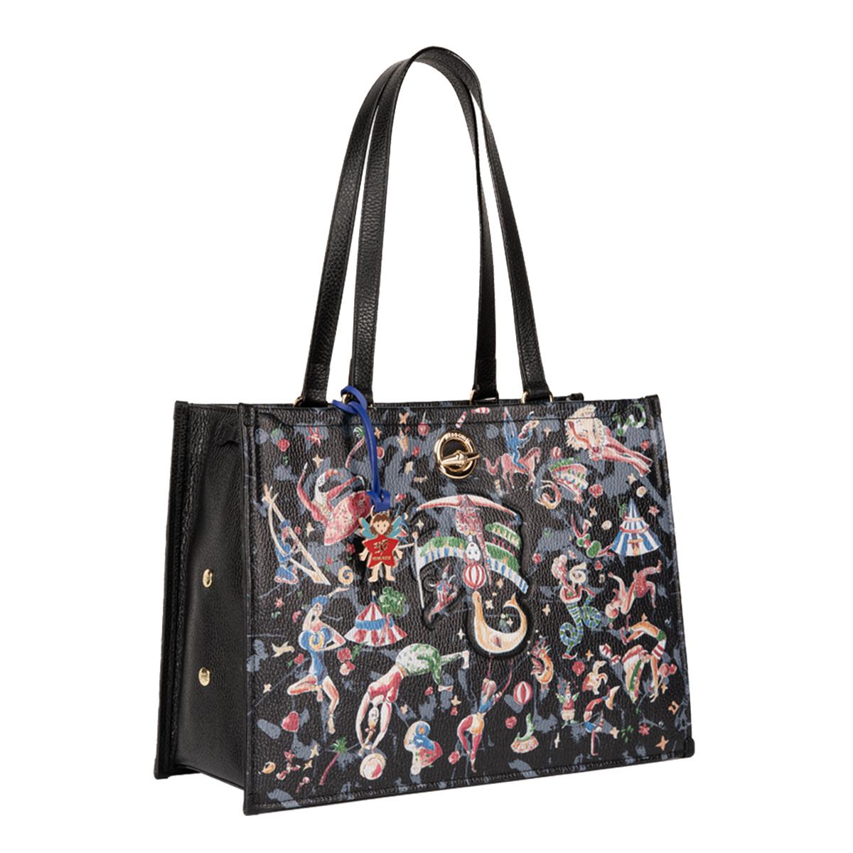 Piero Guidi Borsa a spalla Tea Nero - 2