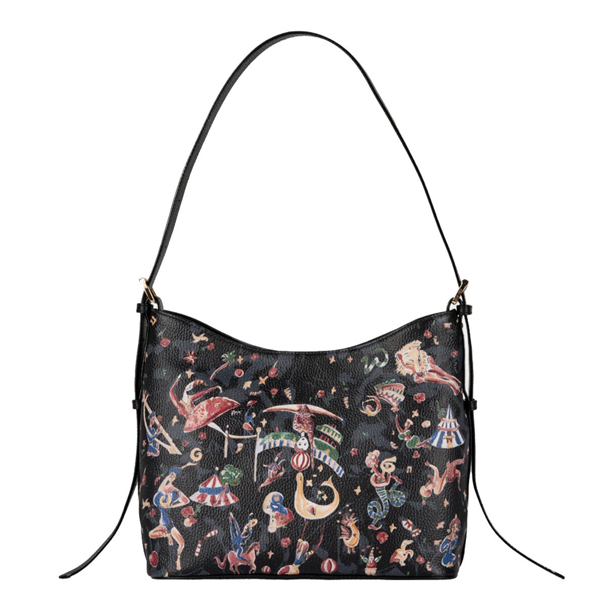 Piero Guidi Borsa a spalla Alida Nero - 3