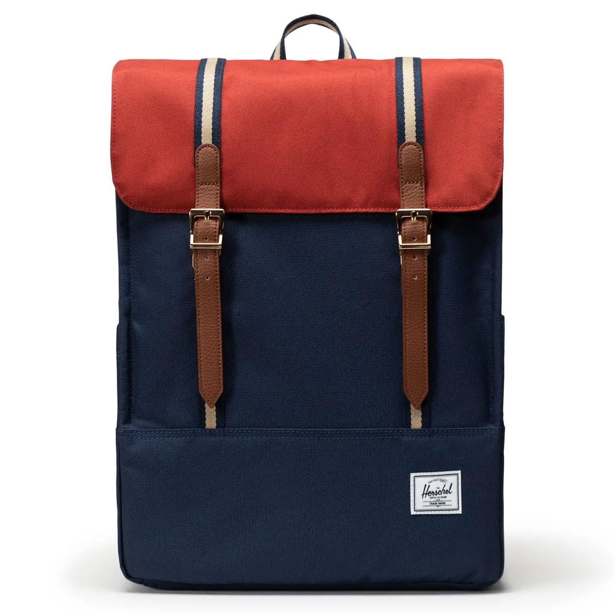 Herschel Supply Zaino Survey 15.6 Black Iris Red Ochre - 1