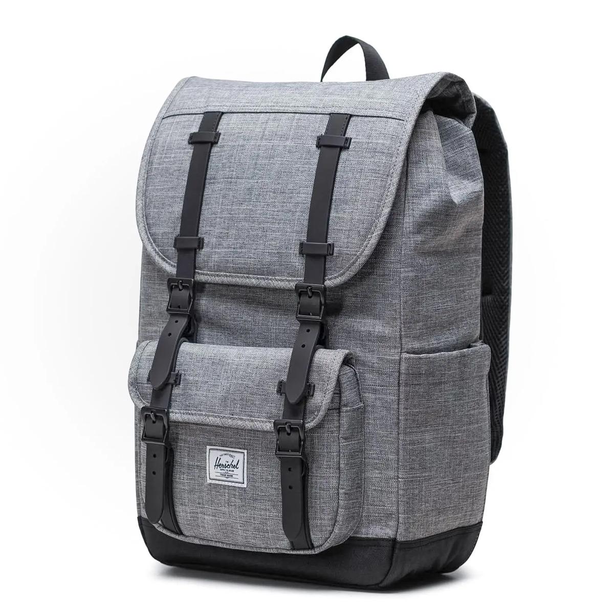 Herschel Supply Zaino Little America 16.0 Raven Crosshatch - 4