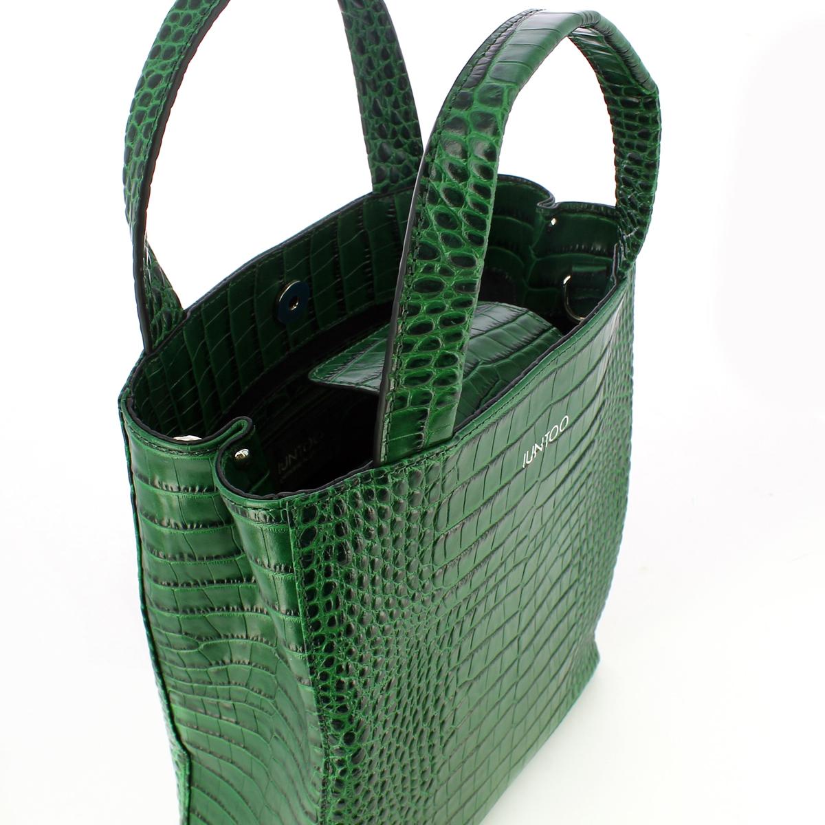 Iuntoo Shopper Eleganza in Cocco - 5