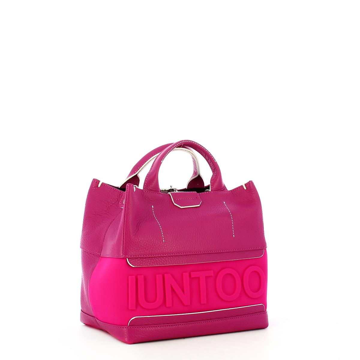 Iuntoo Shopper Piccola con logo in rilievo Pratica - 2