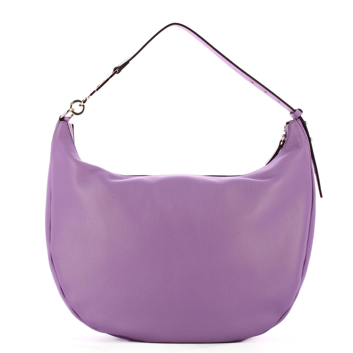 Iuntoo New Hobo Bag Grande in pelle Armonia Orchidea - 3