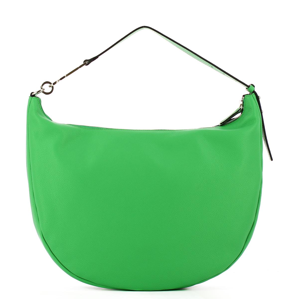 Iuntoo New Hobo Bag Grande in pelle Armonia Menta - 3