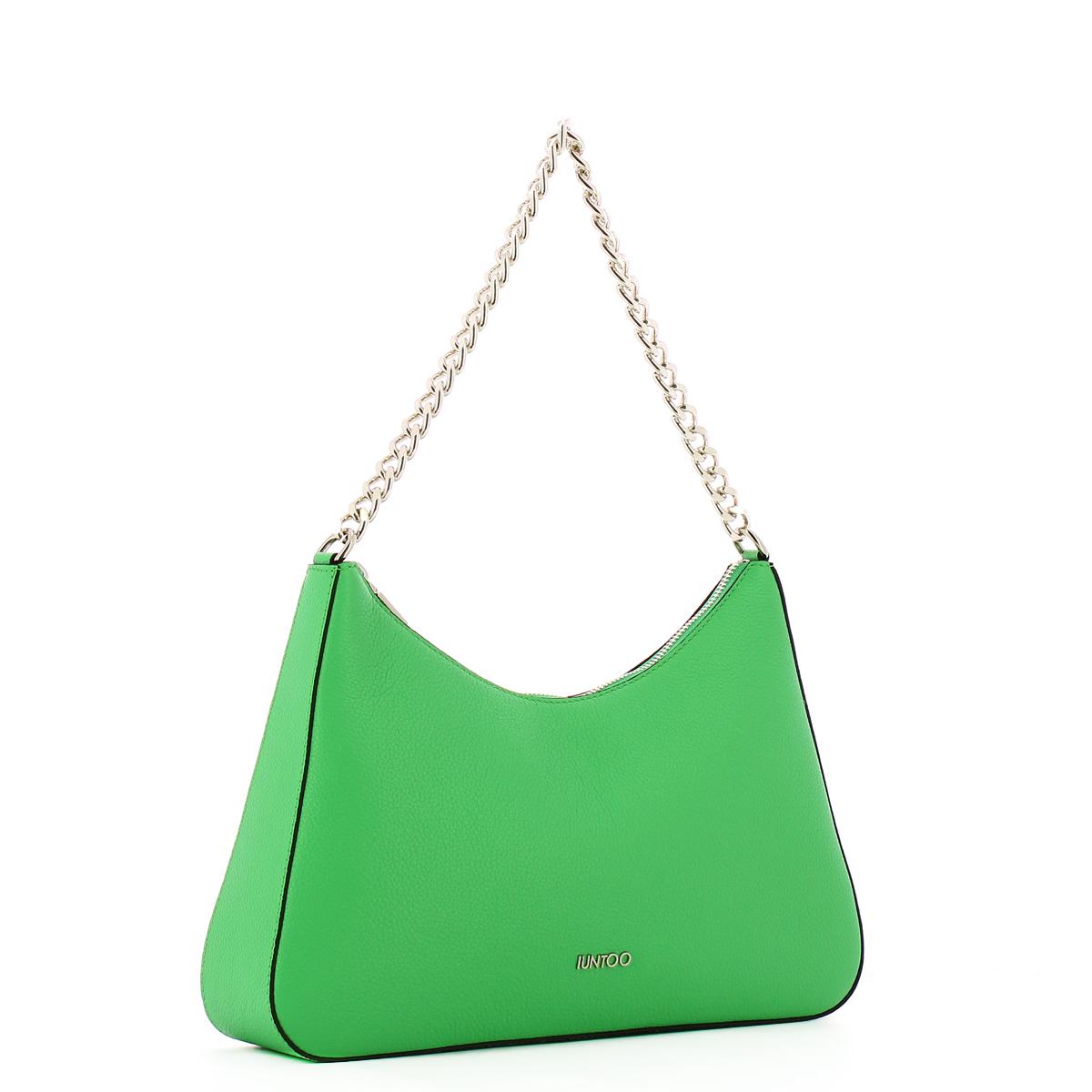 Iuntoo Borsa a spalla Grande Eleganza Menta - 2