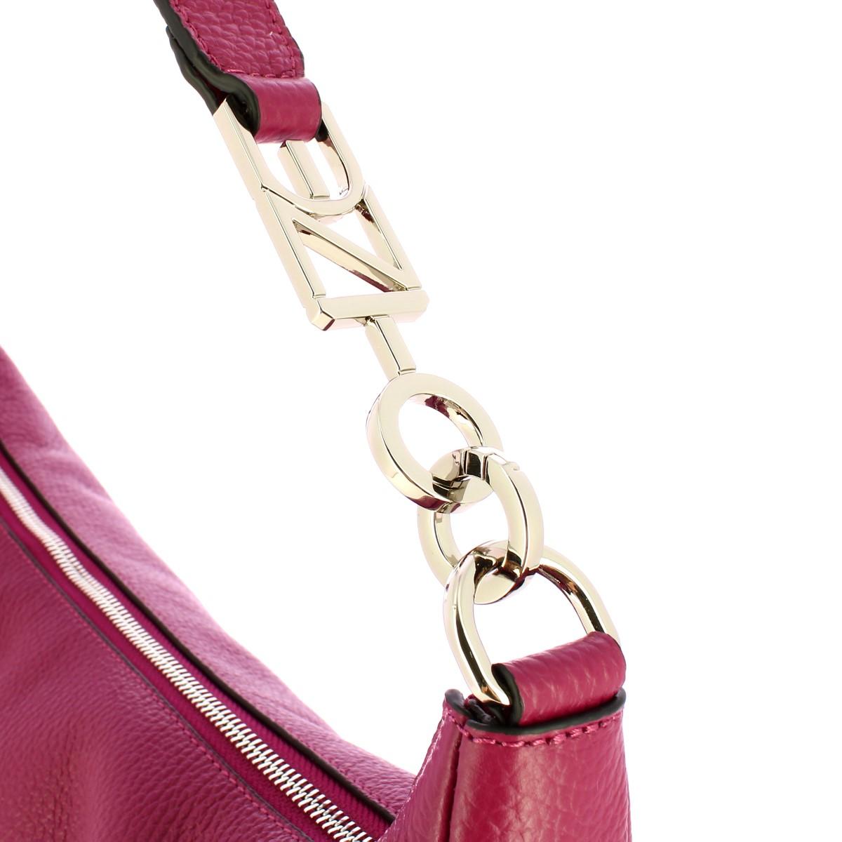 Iuntoo New Hobo Bag Grande in pelle Armonia Scarlatto - 4