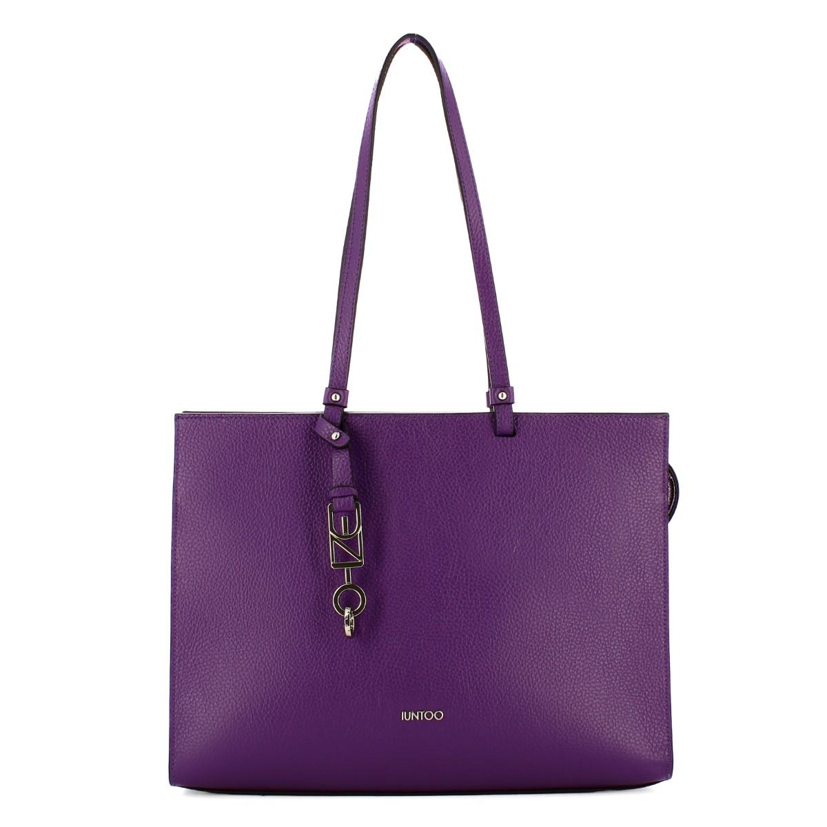 Iuntoo Shopper Orizzontale Armonia Viola - 1