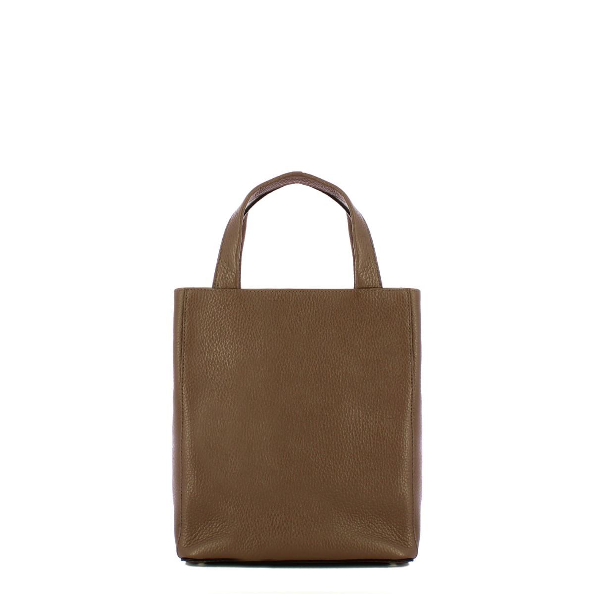 Iuntoo Shopper Verticale Piccola Armonia Fango - 3