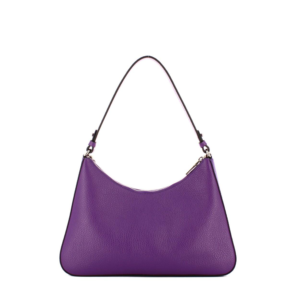 Iuntoo Borsa a spalla Grande Eleganza Viola - 3