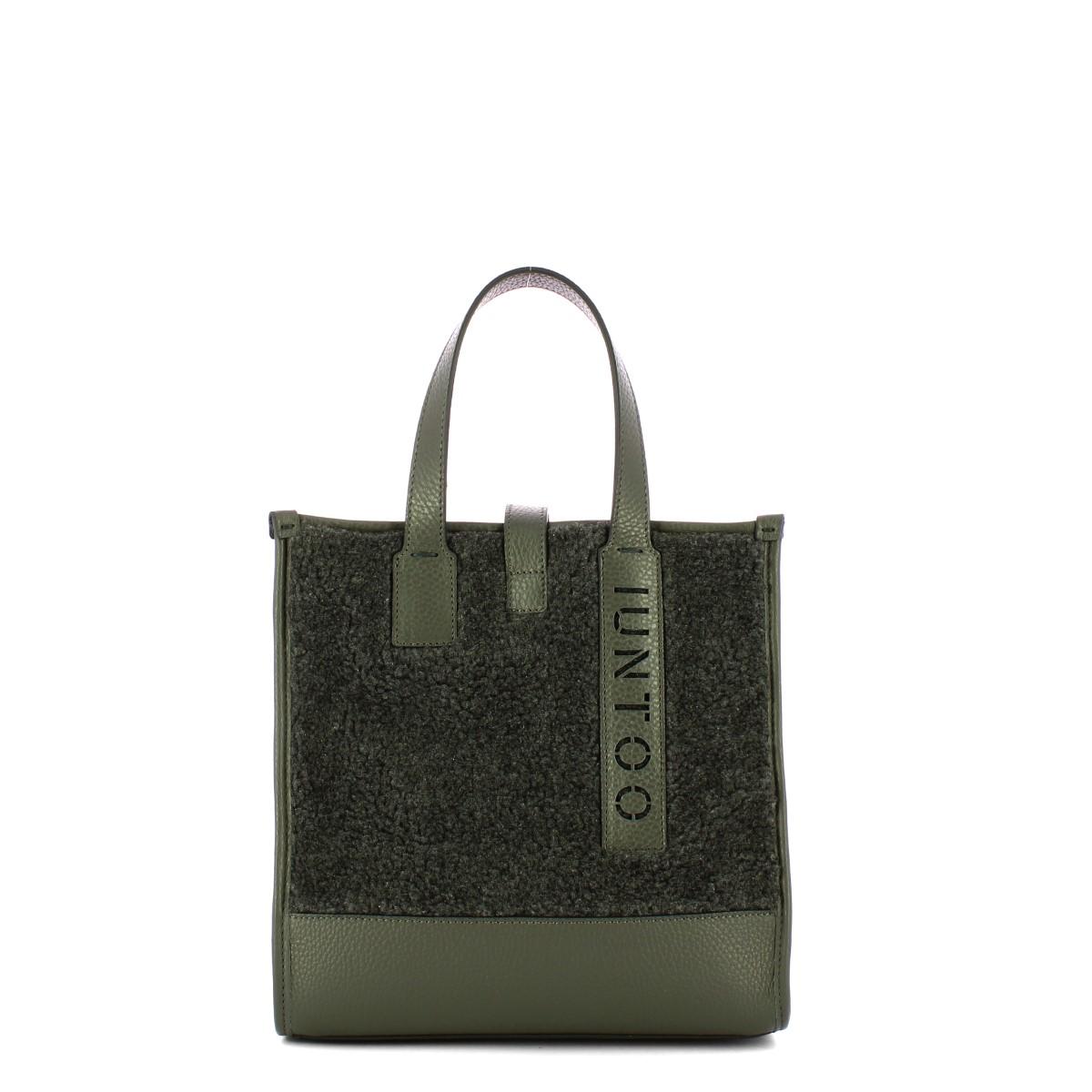 Iuntoo Shopper Piccola Orsetto Essenziale Grigio Teddy Grigio - 1