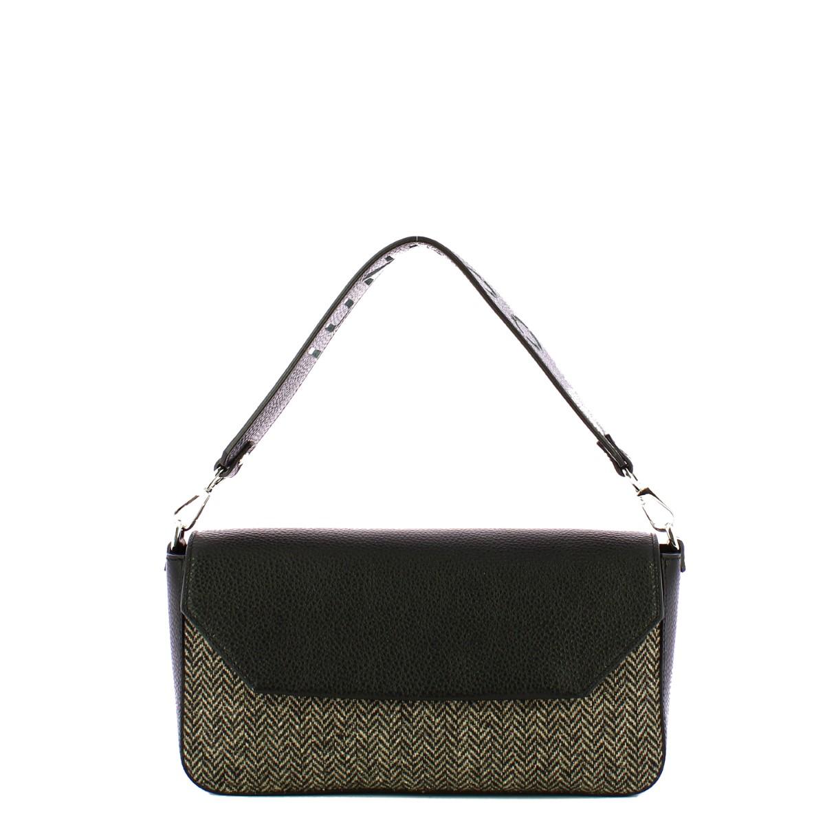 Iuntoo Sottospalla Grande Spiga Essenziale Nero Spigato Grigio Nero - 1