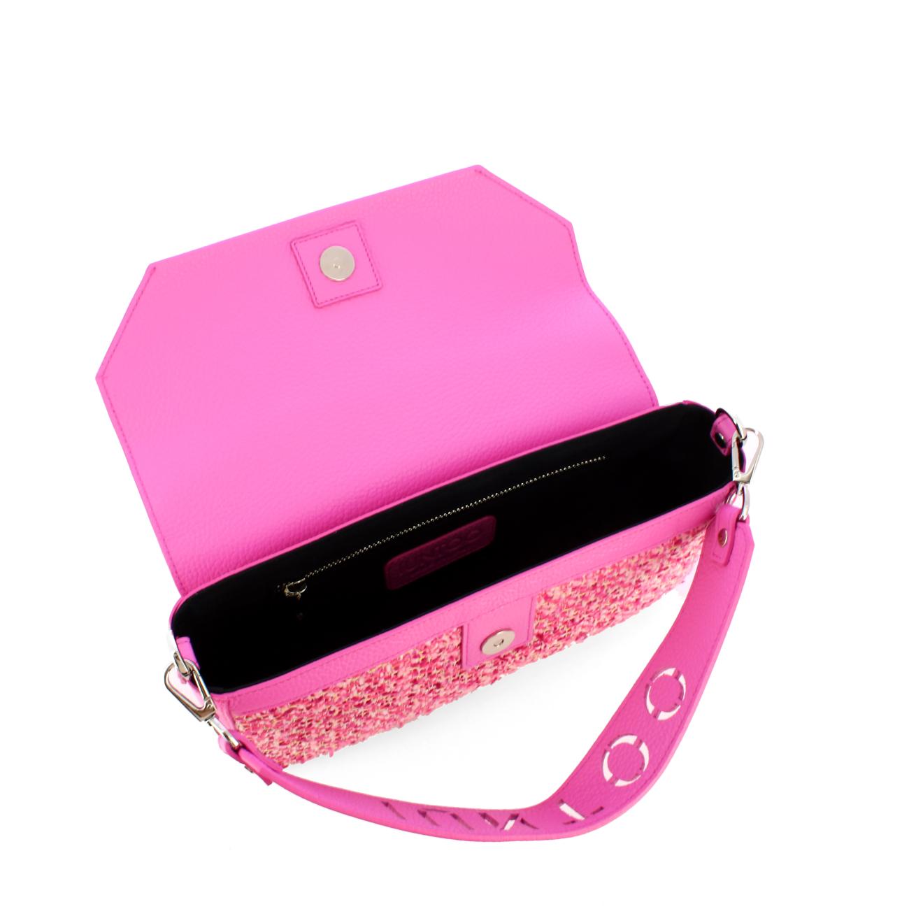 Iuntoo Sottospalla Grande Essenziale Tweed Rosa - 5