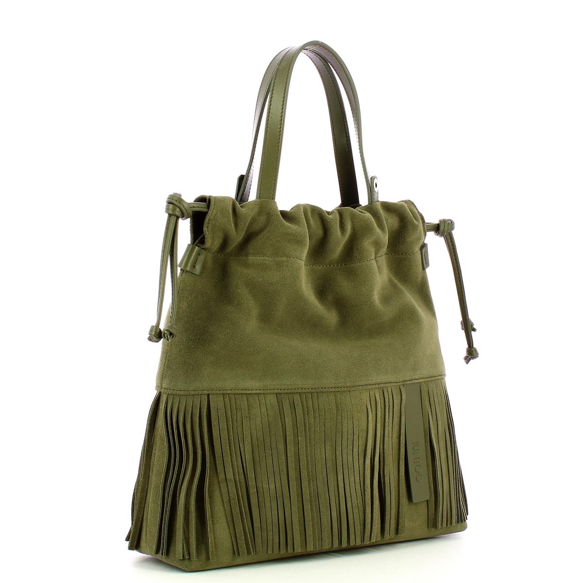 Iuntoo Sacca Frange Piccola Verde - 2