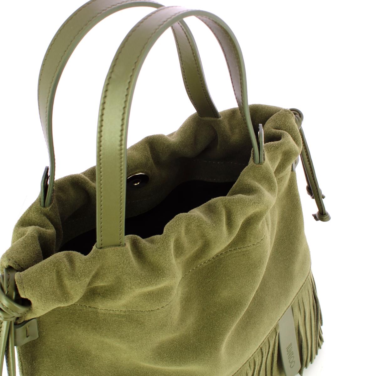 Iuntoo Sacca Frange Piccola Verde - 5