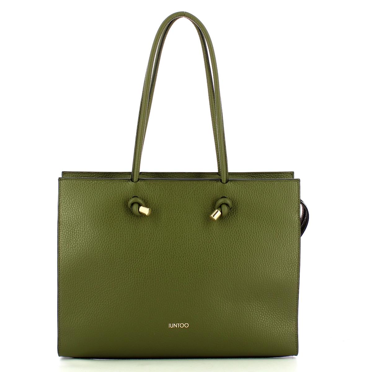 Iuntoo Horizontal Shopper Nodo Armonia Verde - 1