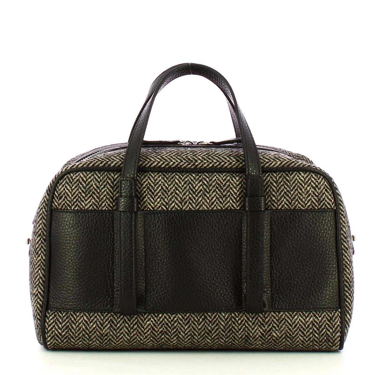 Iuntoo Bauletto Piccolo Spigato Nero - 3