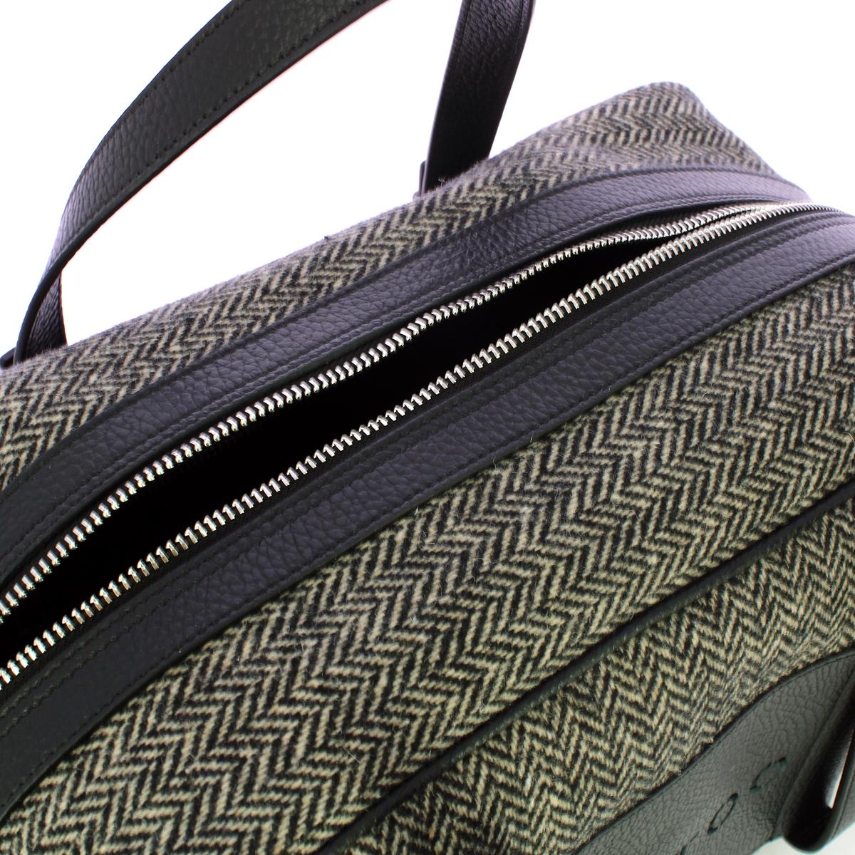 Iuntoo Bauletto Grande Spigato Nero - 5