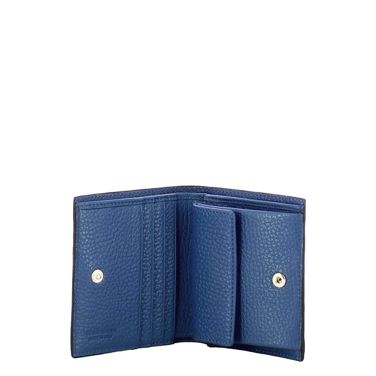 Iuntoo Portafoglio due ante Piccolo Armonia Bluette - 3