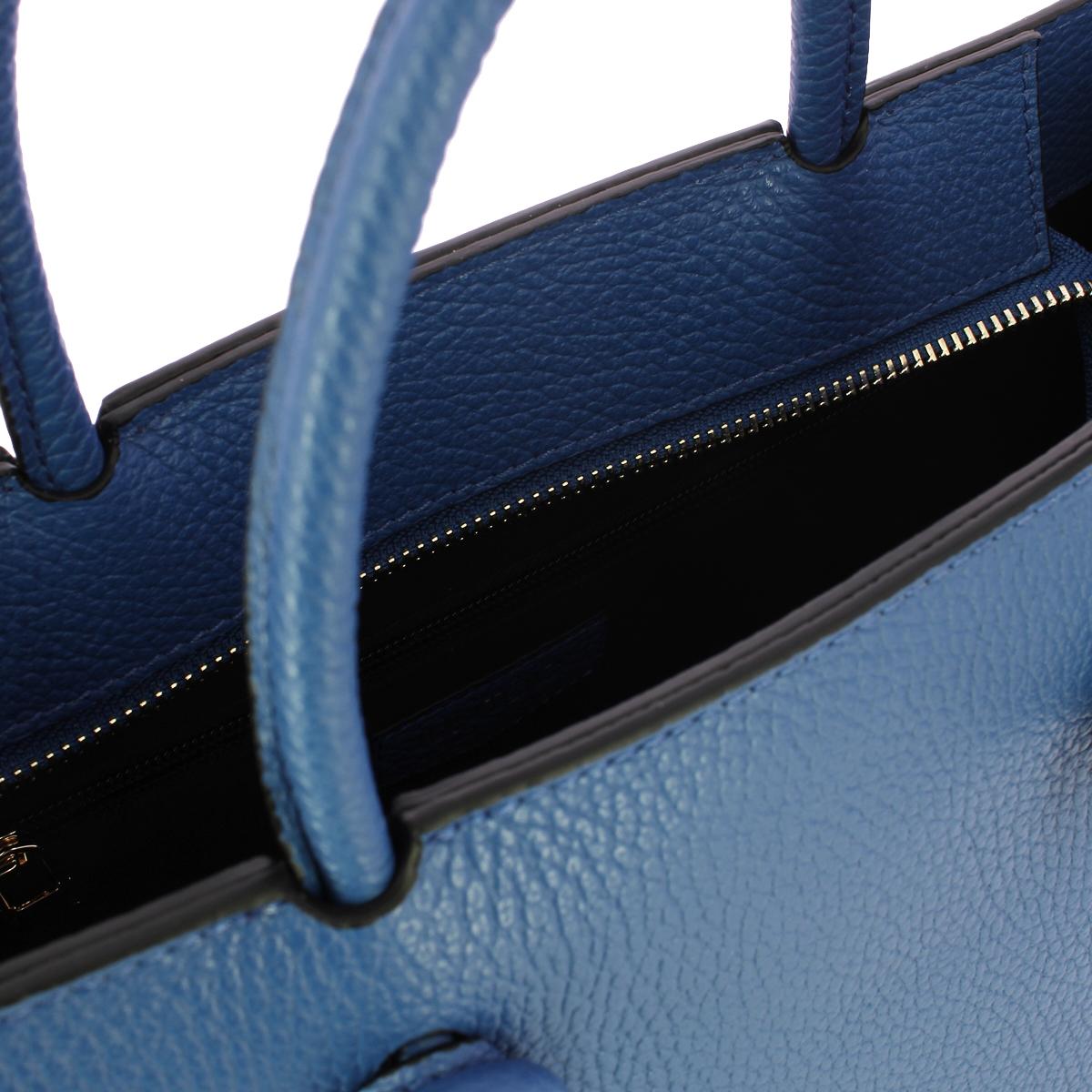 Iuntoo Borsa a mano Grande Nodo Armonia Bluette - 5