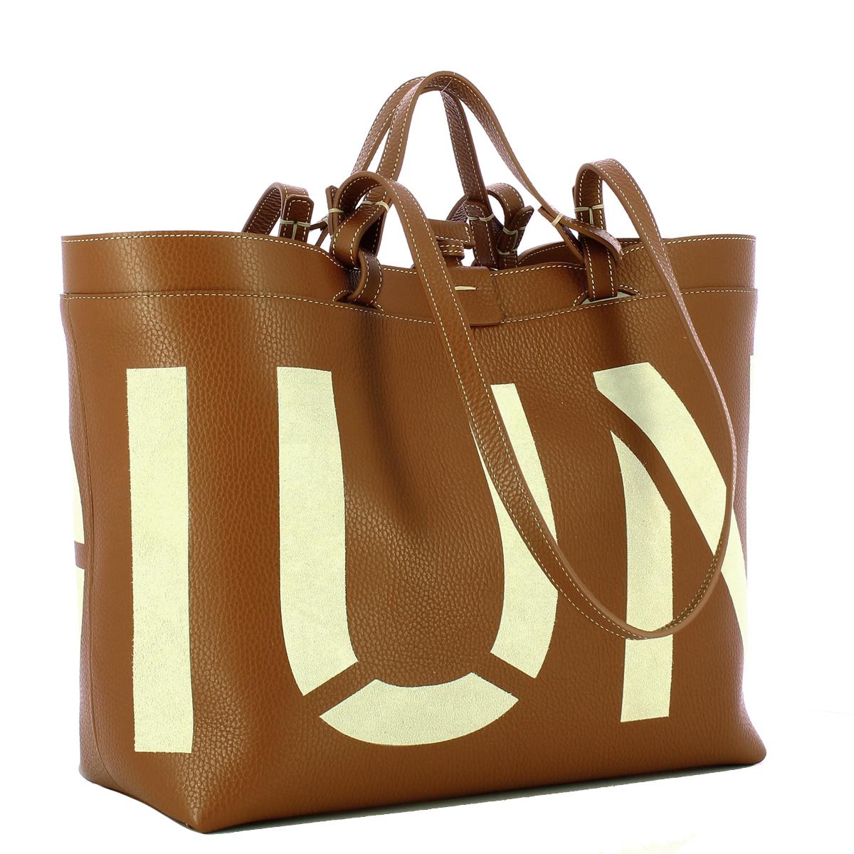 Iuntoo Shopping Sibilla Media Logo Cuoio+Panna - 2