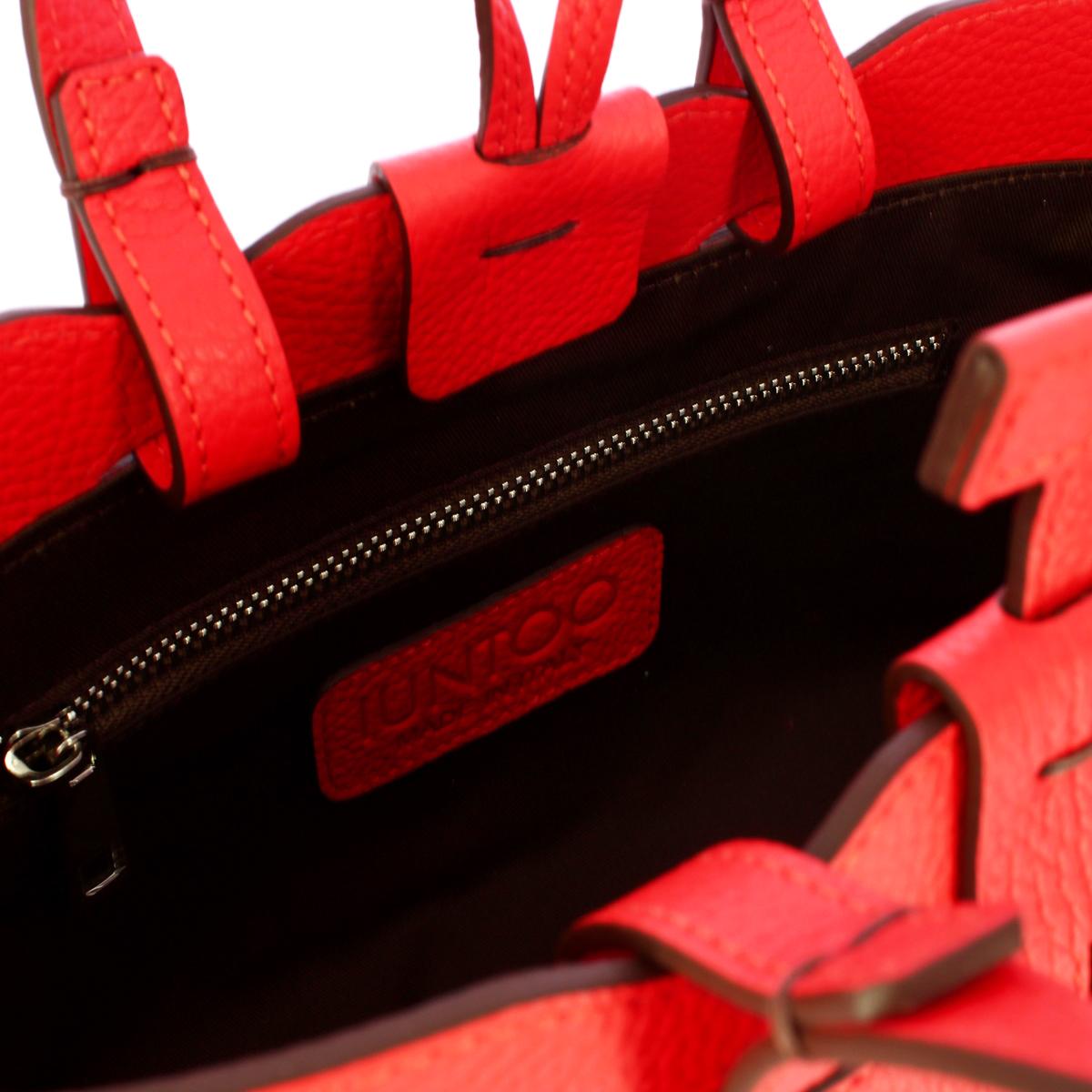 Iuntoo Riviera Mini Rosso Shopping Bag - 5