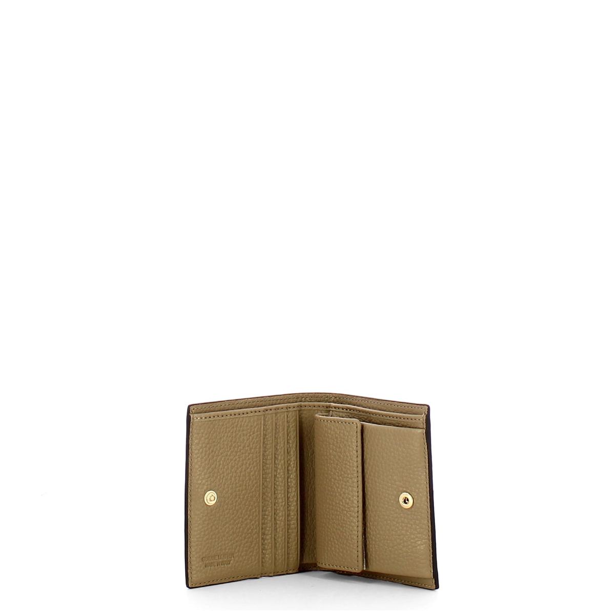 Iuntoo Portafoglio Piccolo Due Ante Armonia Grigio Fossile - 3