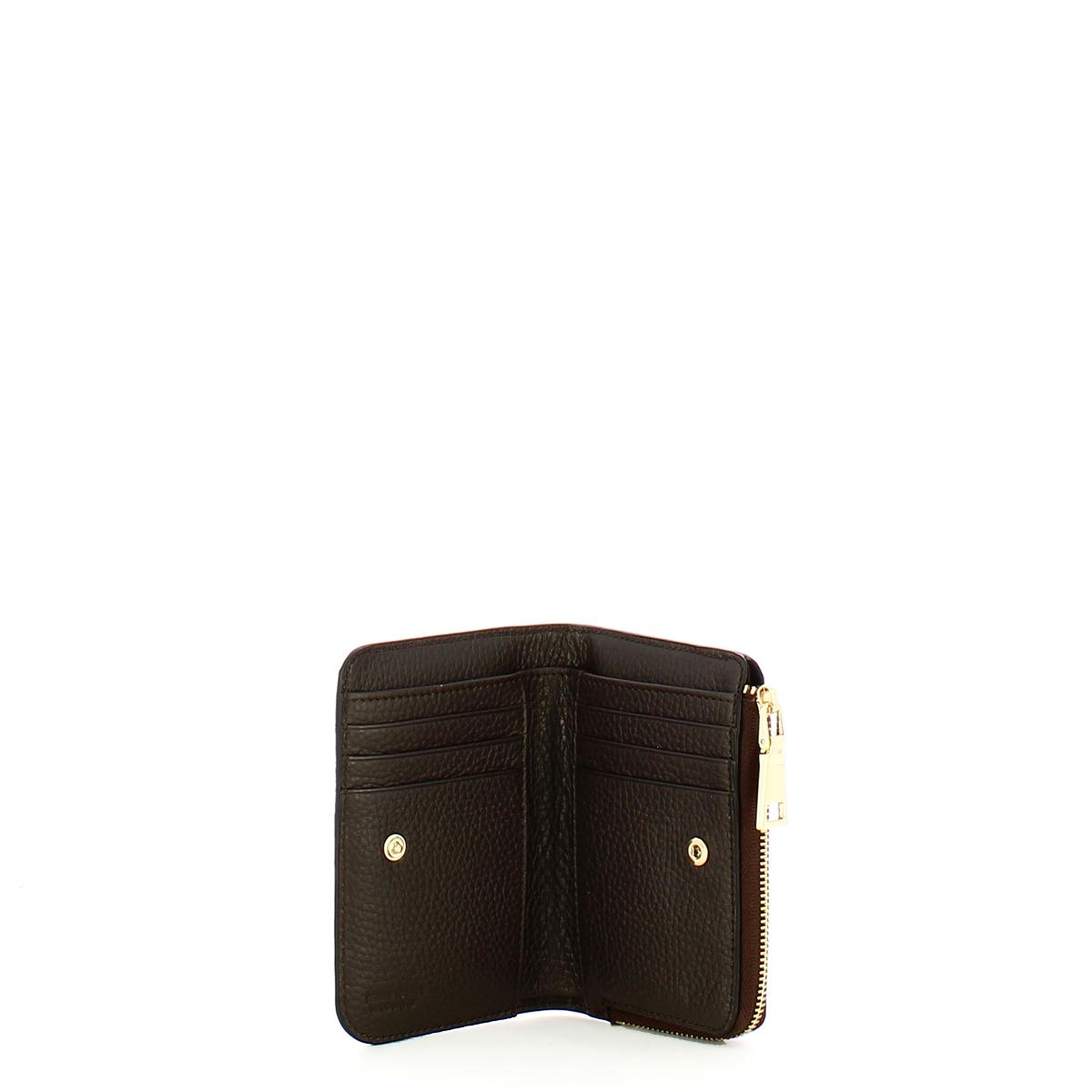Iuntoo Portafoglio Medio con zip Armonia Cioccolato - 3