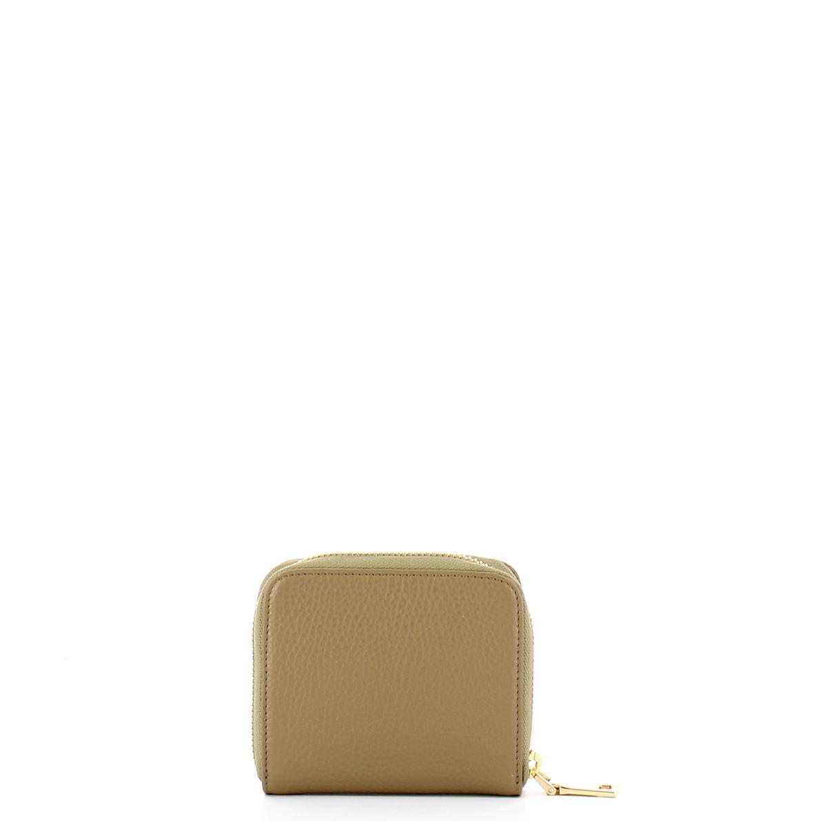 Iuntoo Portafoglio Piccolo con zip Armonia Grigio Fossile - 2