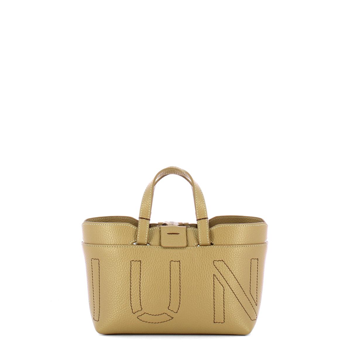 Iuntoo Shopping Sibilla Mini Impunture Grigio Fossile - 1