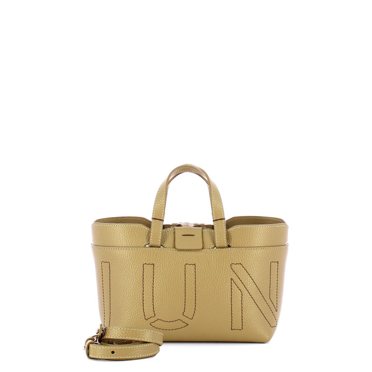 Iuntoo Shopping Sibilla Mini Impunture Grigio Fossile - 4