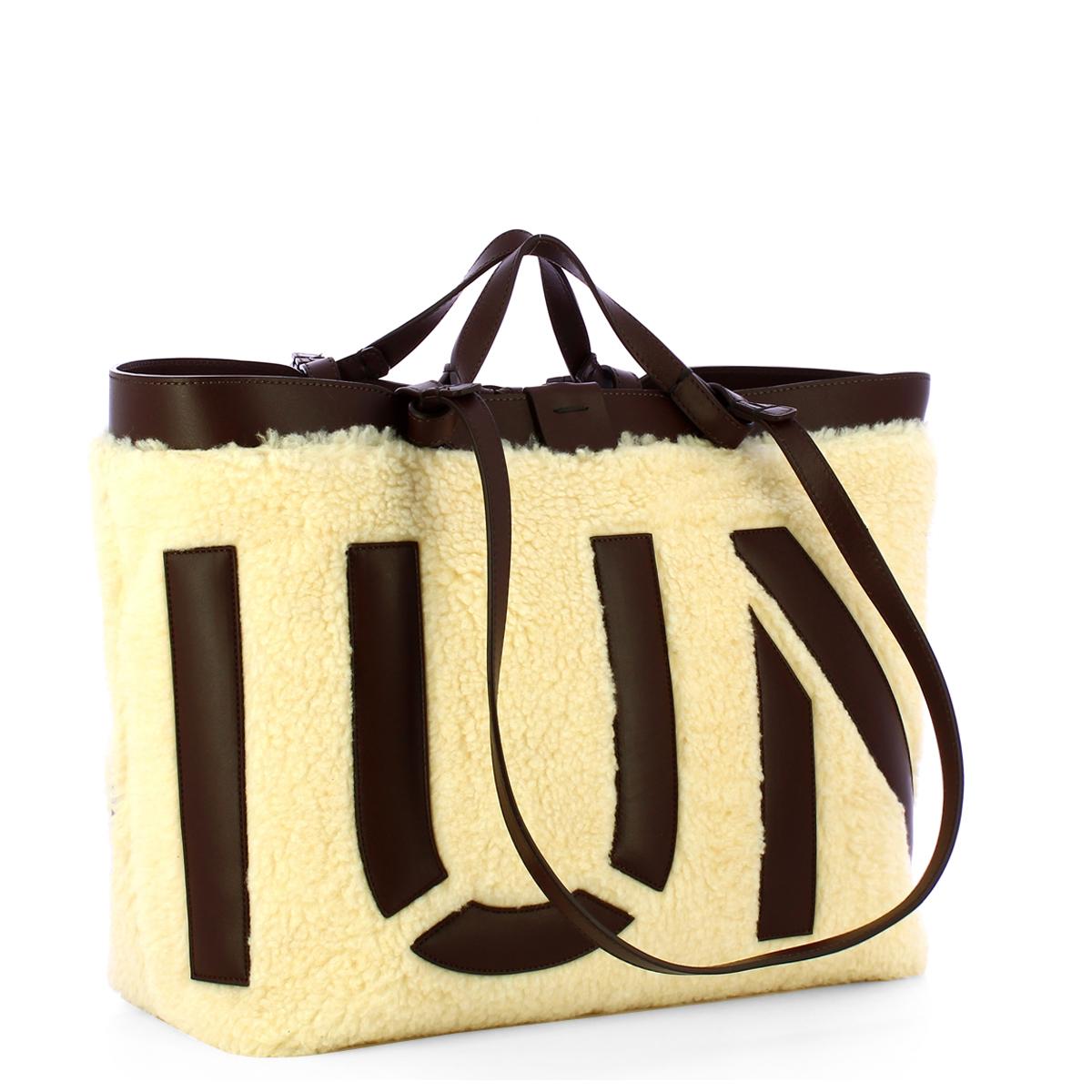 Iuntoo Shopping Sibilla Media Merinos Beige Testa Moro - 2